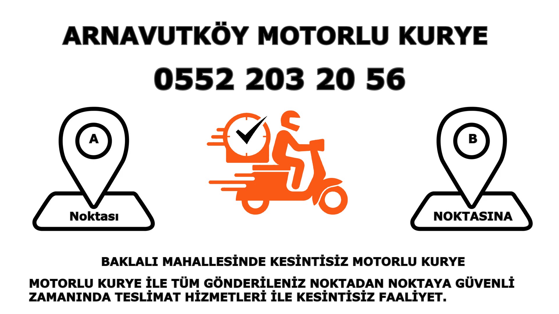 Baklalı Acil Motorlu Kurye |7/24 | 0552 203 20 56