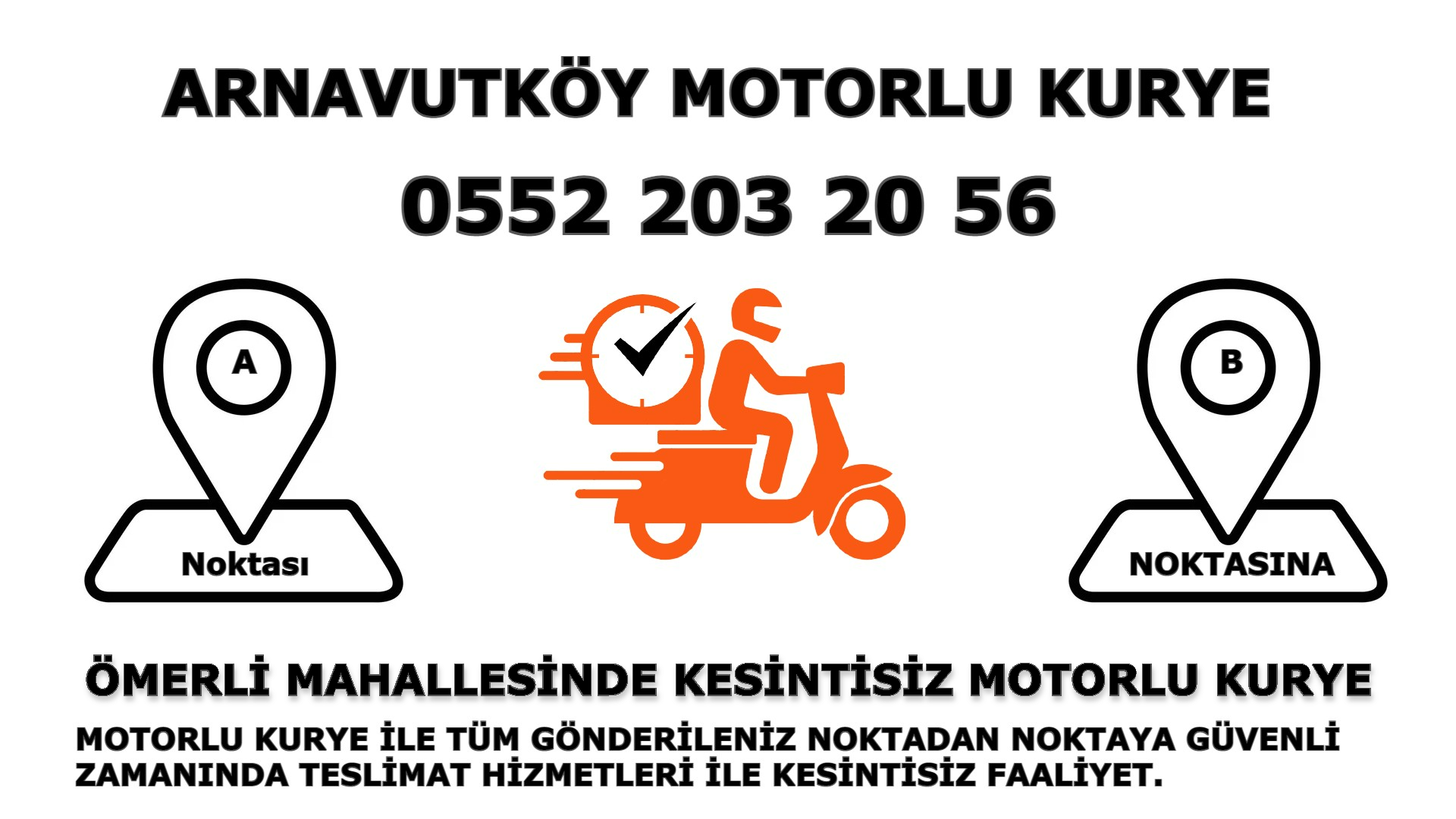 Ömerli Acil Motorlu Kurye |7/24 | 0552 203 20 56